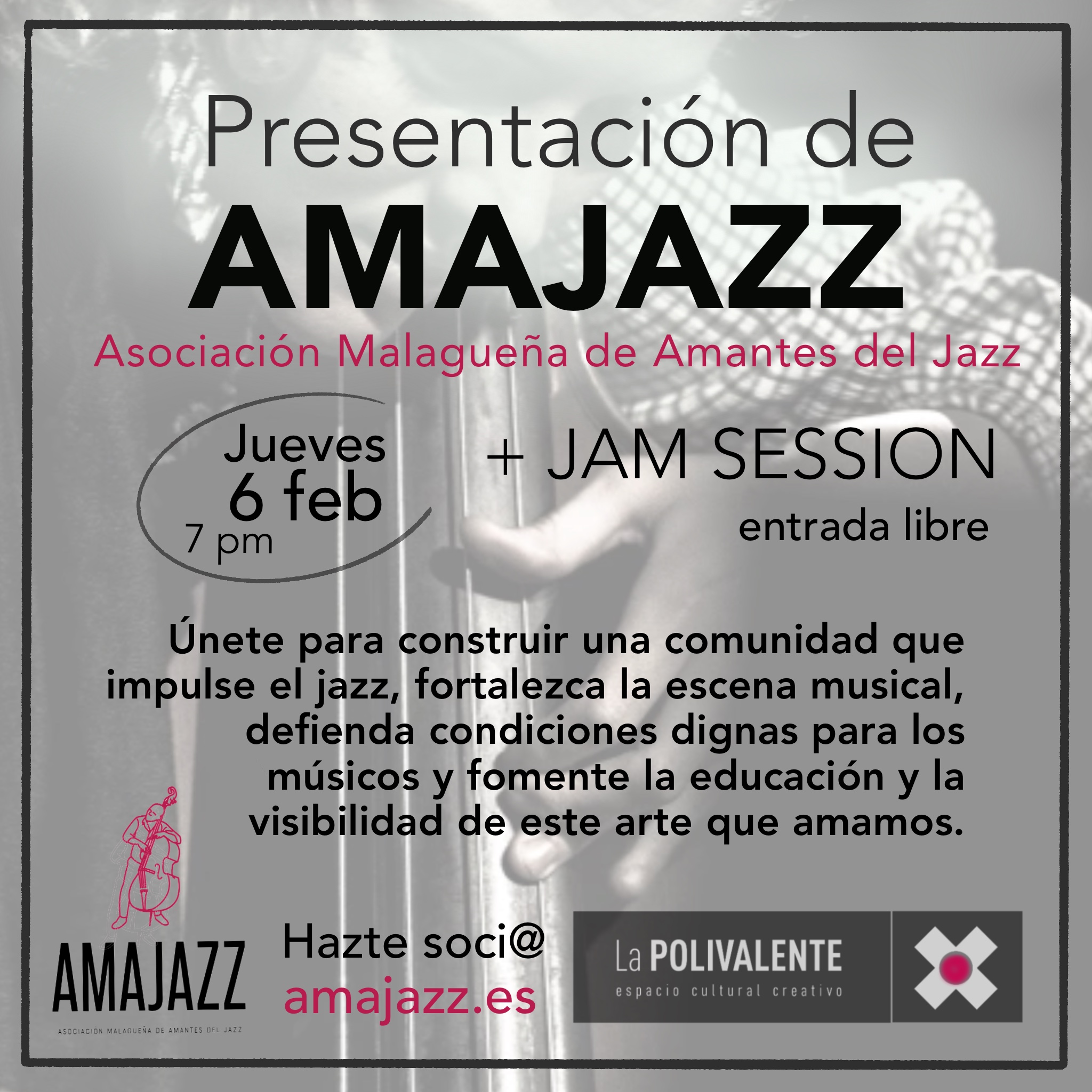 Presentación Amajazz - Asociación Malagueña de Amantes del Jazz